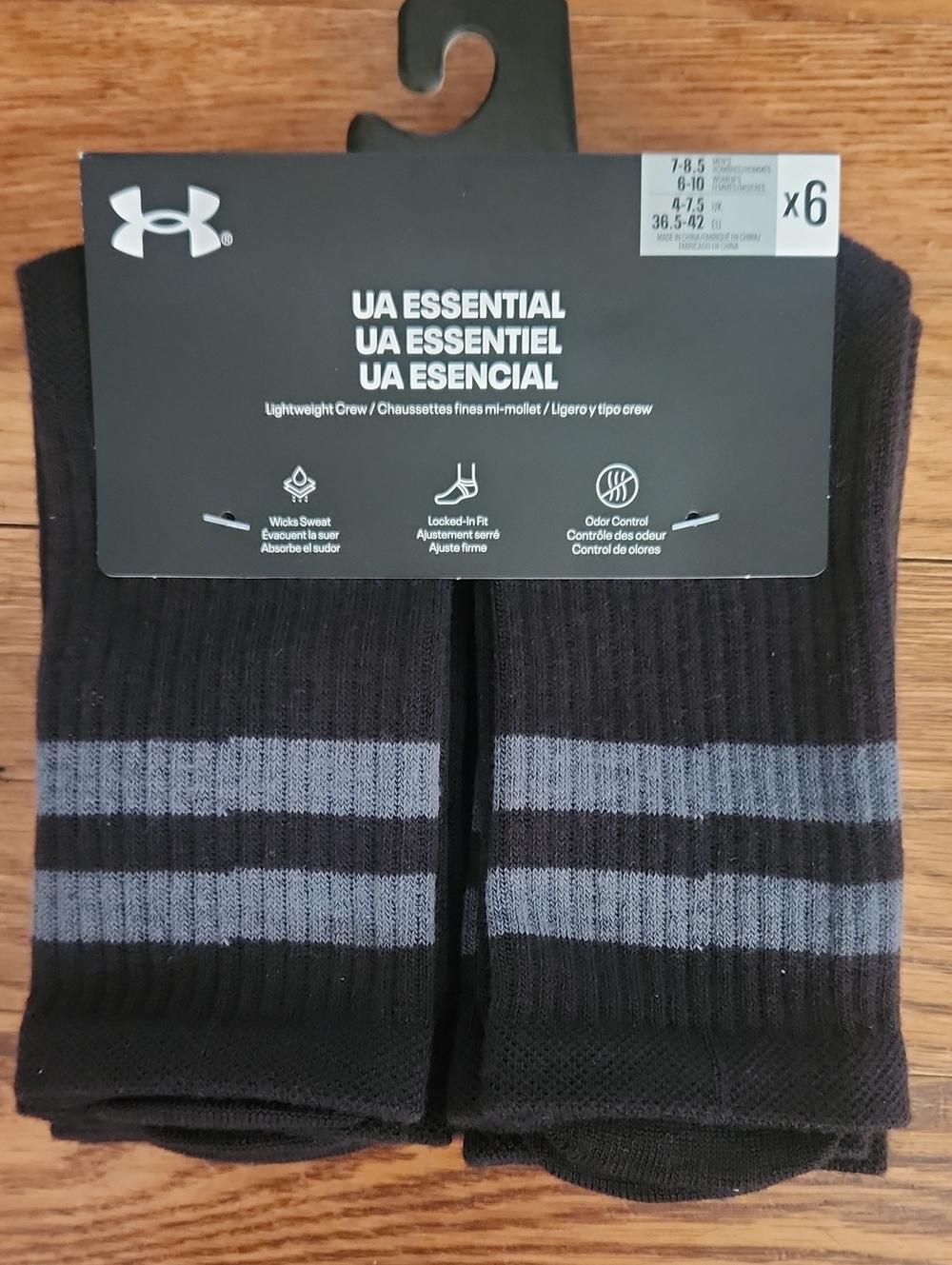 Under Armour Lightweight Crew Socks